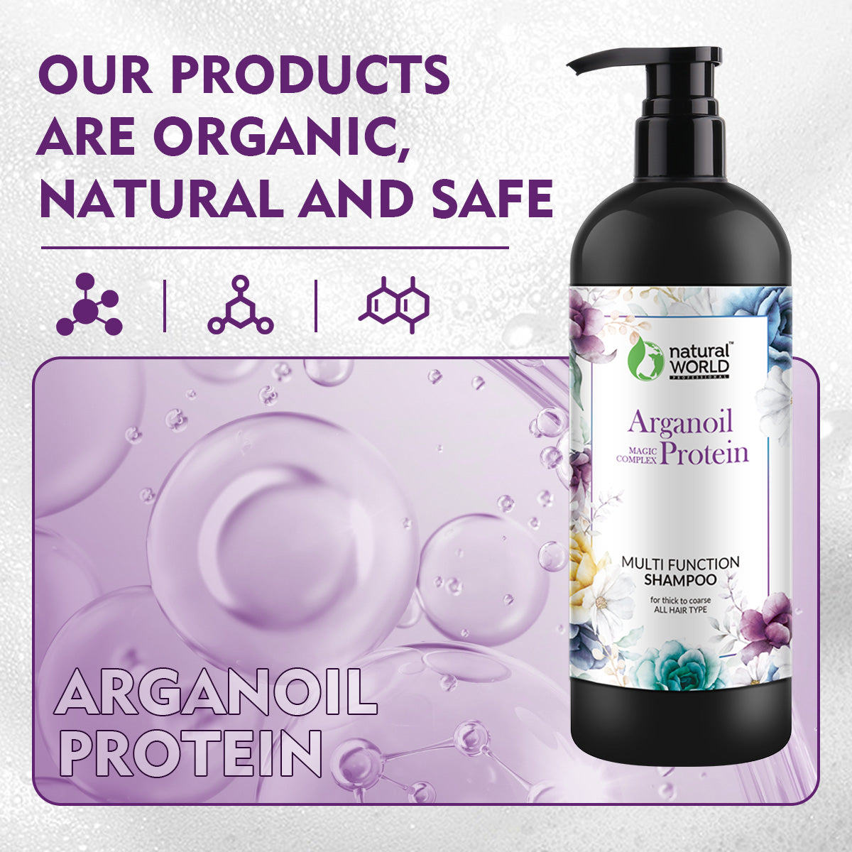 Multi function shampoo