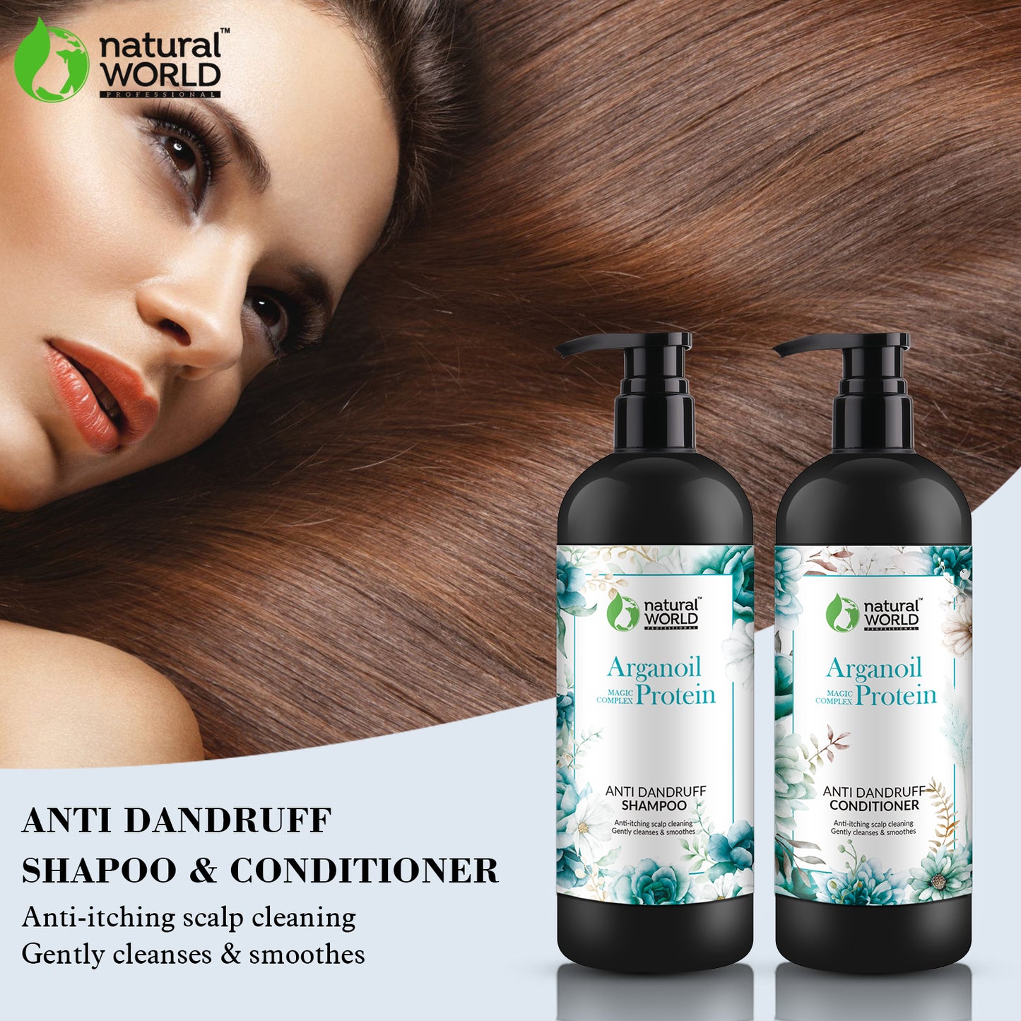 Anti dandruff shampoo and conditioner