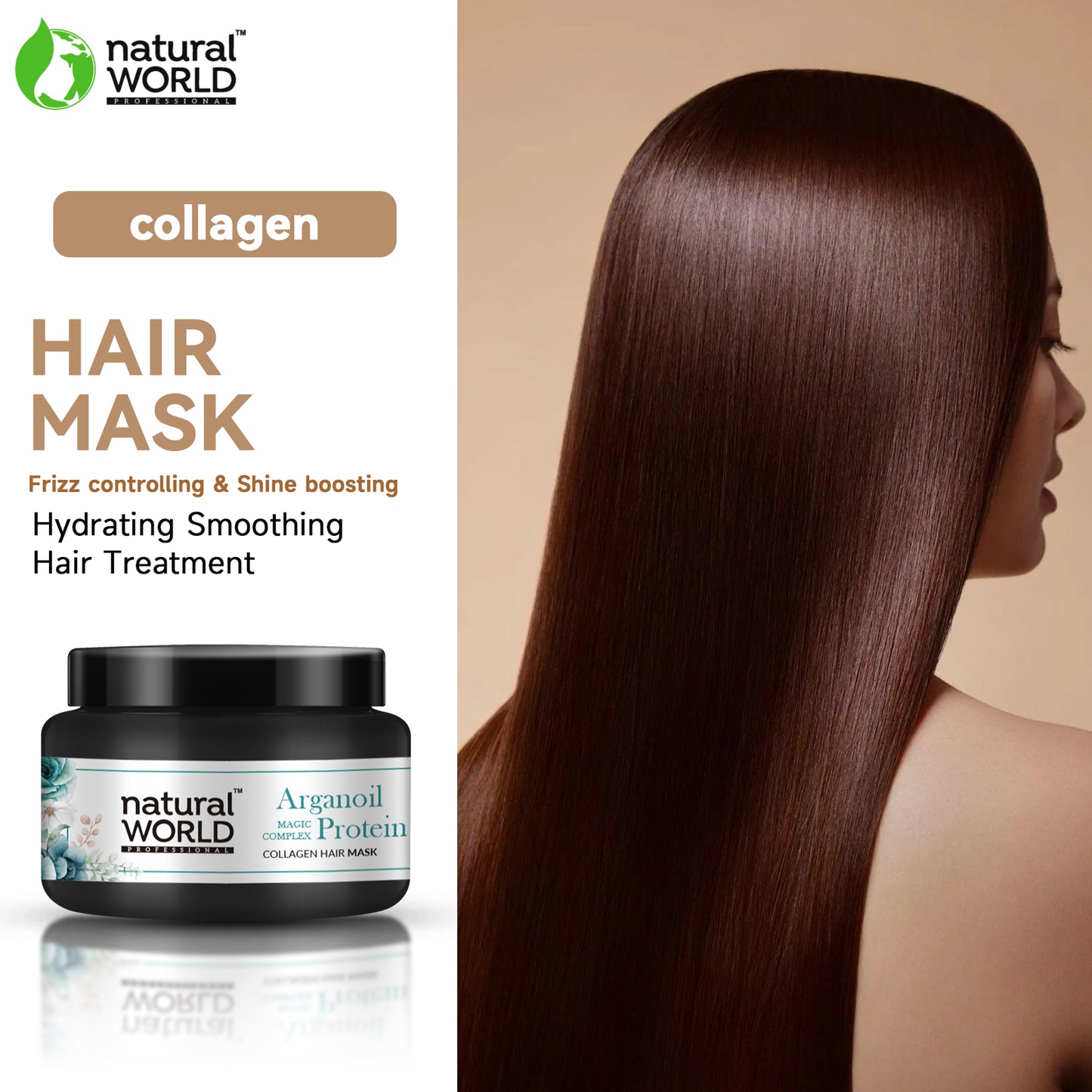 Collagen hair mask