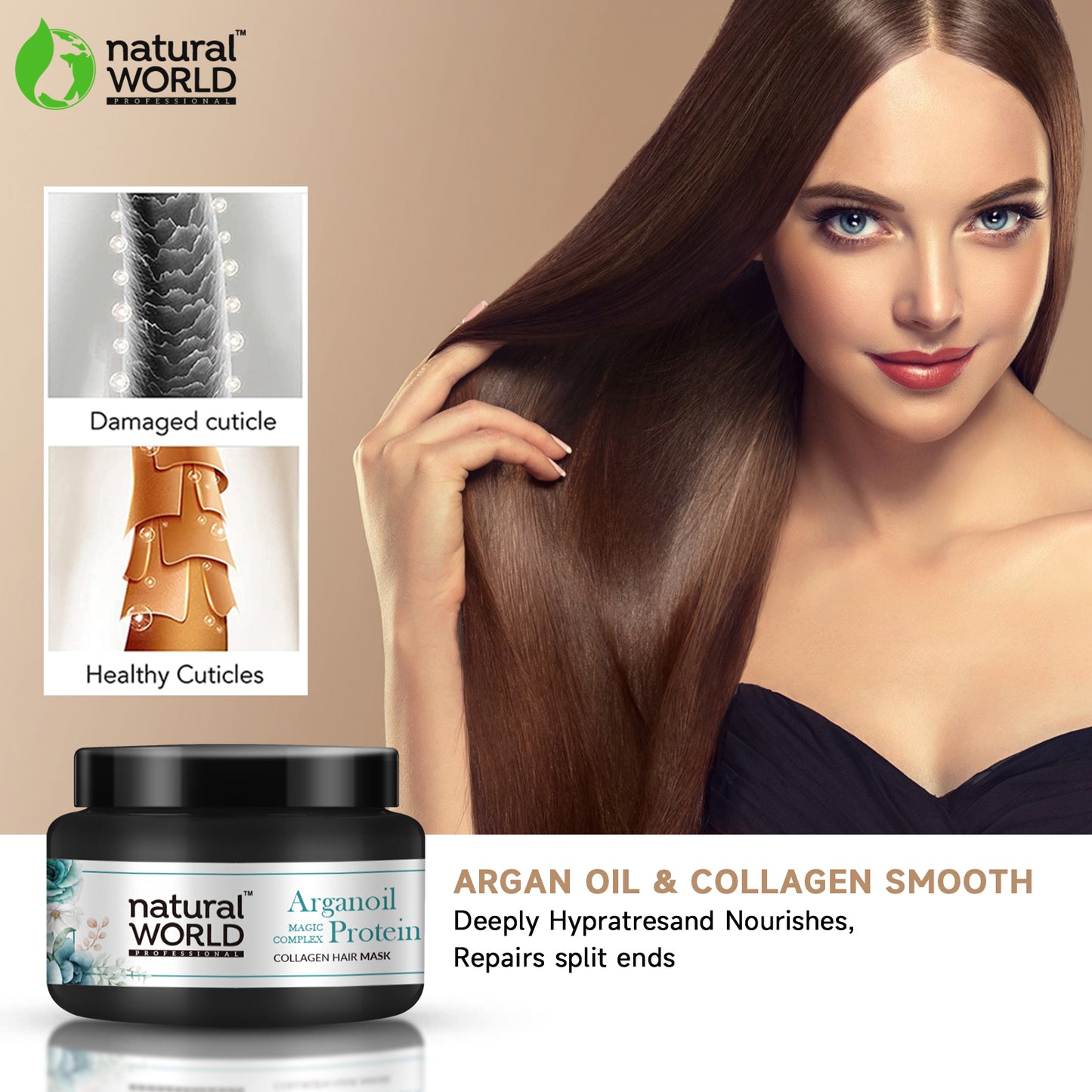 Collagen hair mask