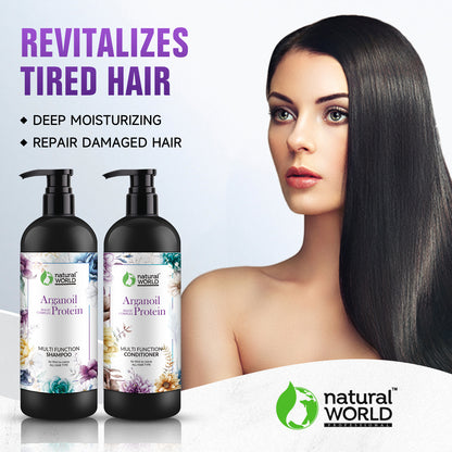 Multi function shampoo and conditioner