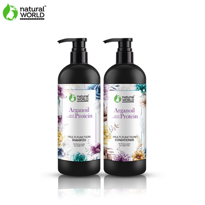 Multi function shampoo and conditioner