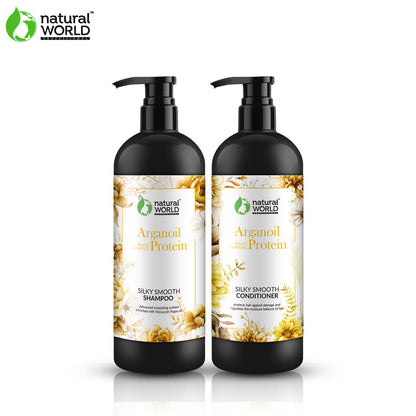 Silky smooth shampoo and conditioner
