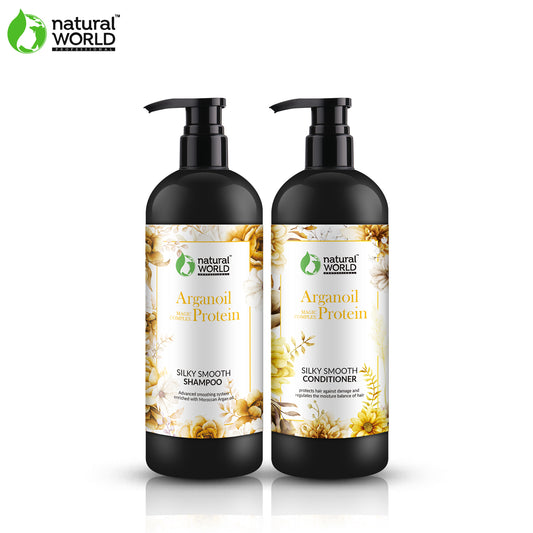 Silky smooth shampoo and conditioner